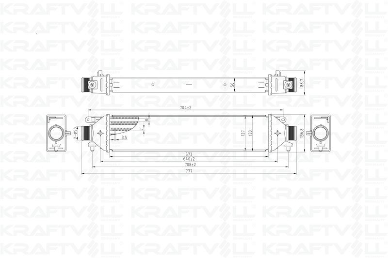 TURBO RADYATORU DOBLO III PUNTO BRAVO 1,4TJET / 1,6DMULTIJET / 1,9DMULTIJET 1.3 MJET