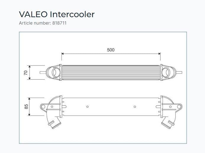 TURBO RADYATÖRÜ FIAT DOBLO 1.3 1.9 JTD