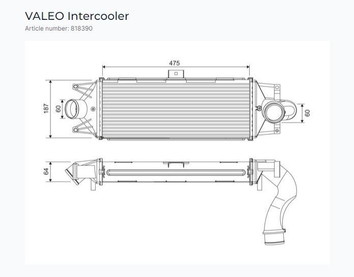 TURBO RADYATÖRÜ IVECO DAILY