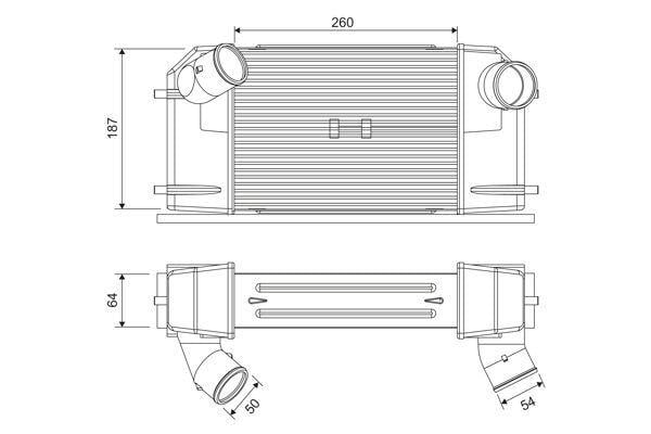 TURBO RADYATÖRÜ LAND ROVER DEFENDER 90