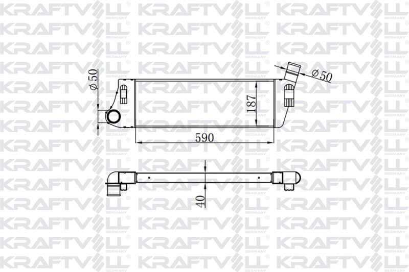TURBO RADYATORU MEGANE II SCENIC II 1,5DCI / 1,9DCI