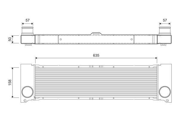 TURBO RADYATÖRÜ MERCEDES VIANO