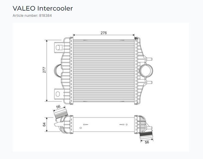 TURBO RADYATÖRÜ RANGE ROVER SPORT