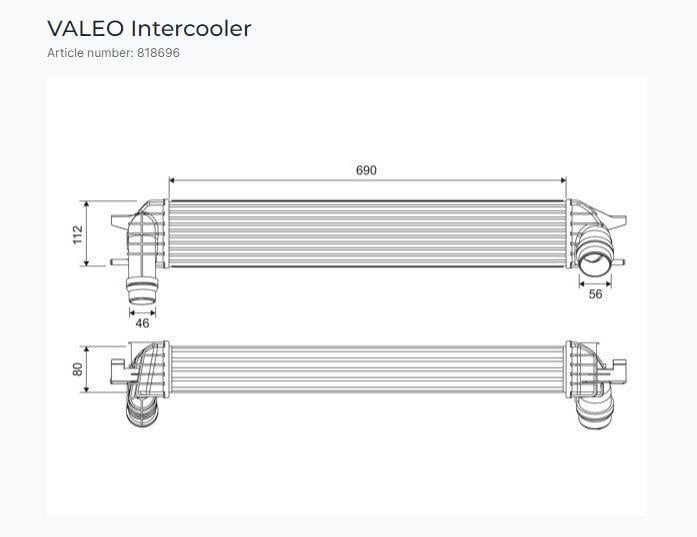 TURBO RADYATÖRÜ RENAULT LAGUNA III