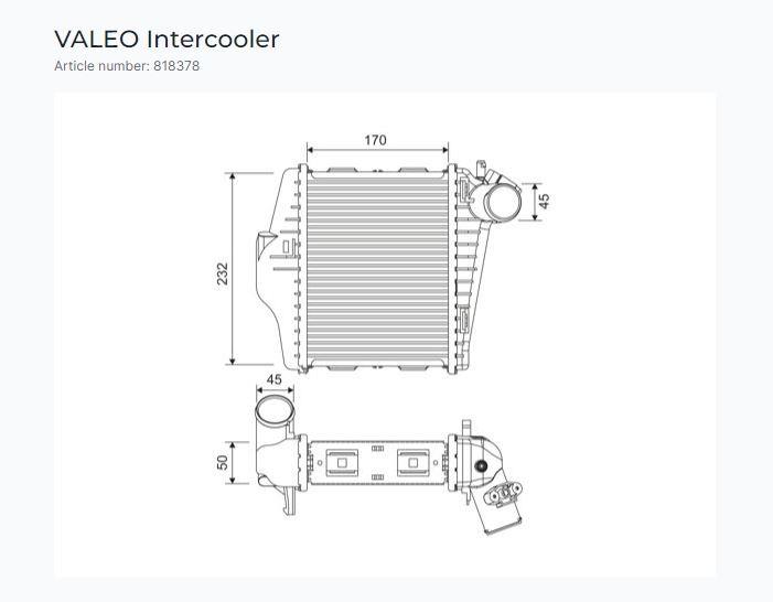 TURBO RADYATÖRÜ SMART SMART BRABUS