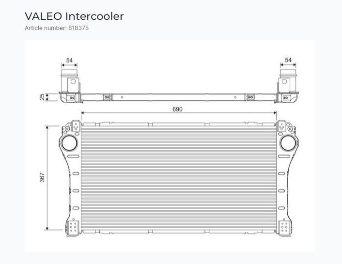 TURBO RADYATÖRÜ TOYOTA AURIS COROLLA