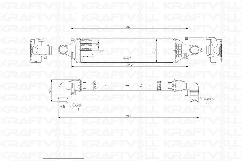 TURBOSARJ RADYATORU X156 13> X117 15>19 W176 12>18 W246 13>18 C117 13>18