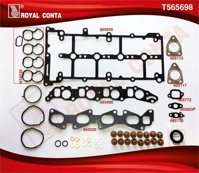 ÜST TAKIM CONTA CORTECO KEÇELİ REINZ S.LASTİKLİ SİLİNDİR KAPAK CONTASIZ FIAT BRAVO II  DOBLO  LINEA 1.6 MULTIJET DİZEL