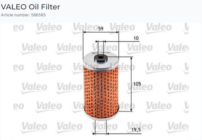 YAĞ FİLTRESİ MERCEDES 190 W201 E 2.3 / E 2.0