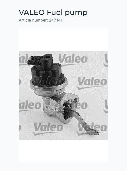 YAKIT POMPASI MEKANİK 8612