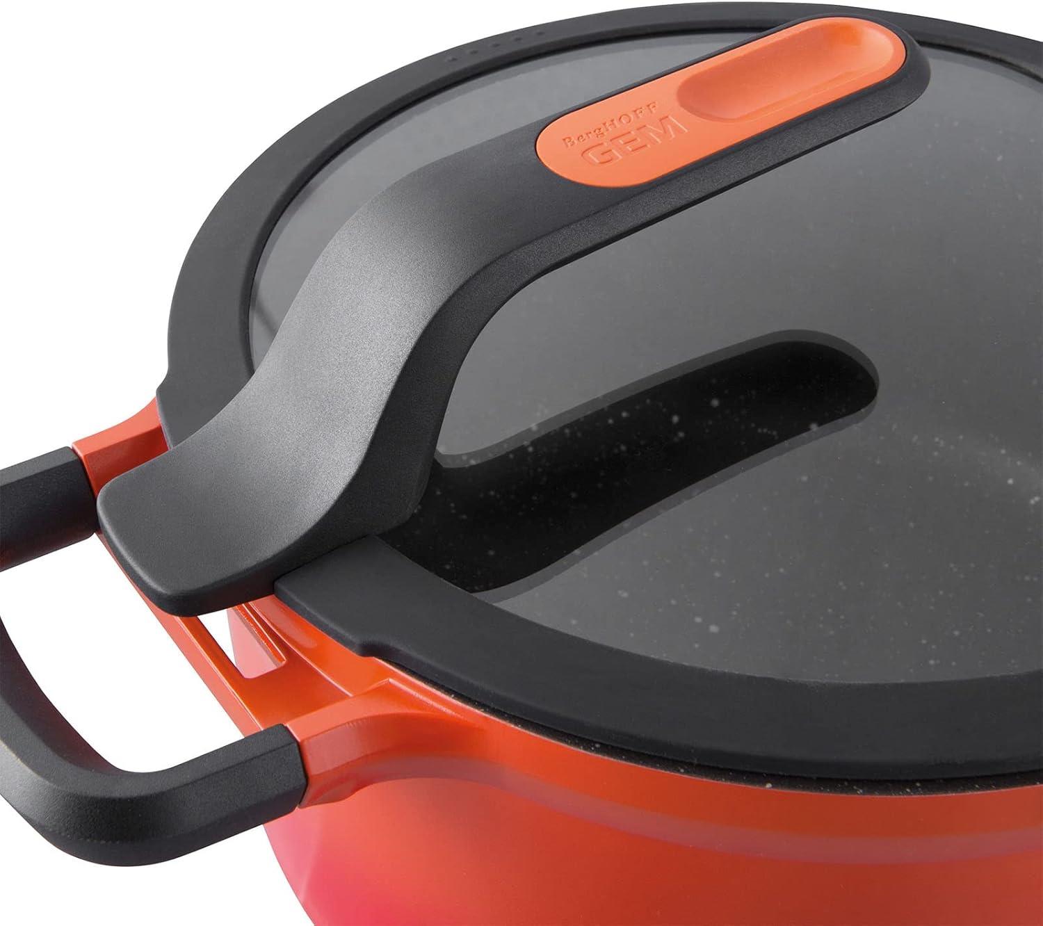 Berghoff 8501036 Gem Stay Cool Soft Orange Tencere 28 Cm