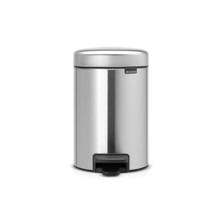 BRABANTIA BRA 112164 001-01- NEWICON FPP MATT STEEL PEDALLI ÇÖP KUTUSU 3L