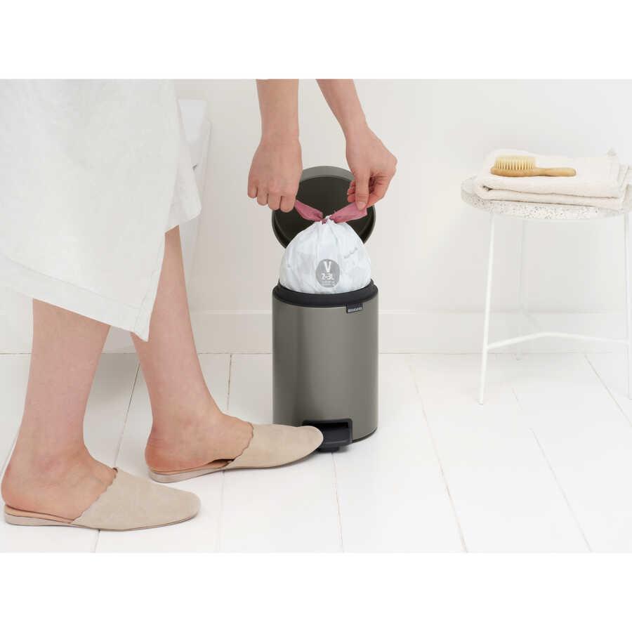 BRABANTIA BRA 113246 001-01-NEWICON PLATINUM PEDALLI ÇÖP KUTUSU 3L