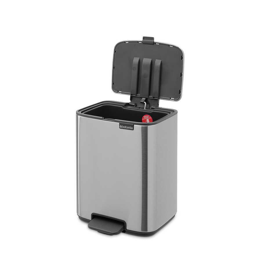 BRABANTIA BRA 237942 001-01-BO MATT STEEL FPP PEDALLI ÇÖP KUTUSU 7L