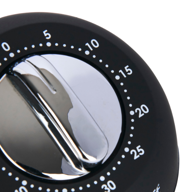 KitchenCraft KCMTIMBLK Soft Touch Mekanik Zamanlayıcı