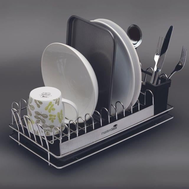 MasterClass MCDISHCOMP Deluxe Paslanmaz Çelik Bulaşıklık 41x22x12,5cm