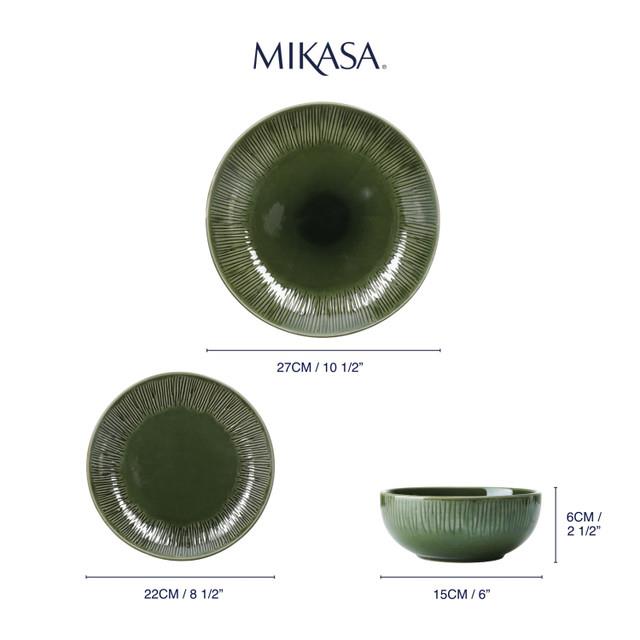 Mikasa MKJARDIN12PC Jardin Seramik 12 parça Yemek Takımı