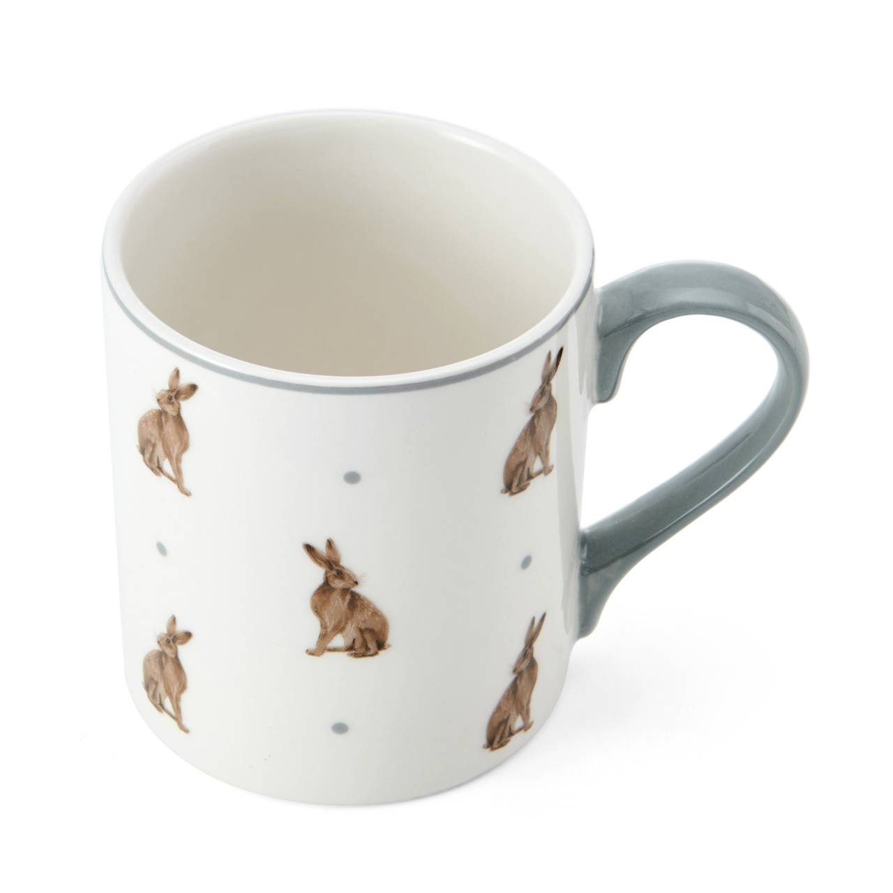 Mikasa MKCANHARE Fine China 280ml Düz Taraflı Kupa Tavşan