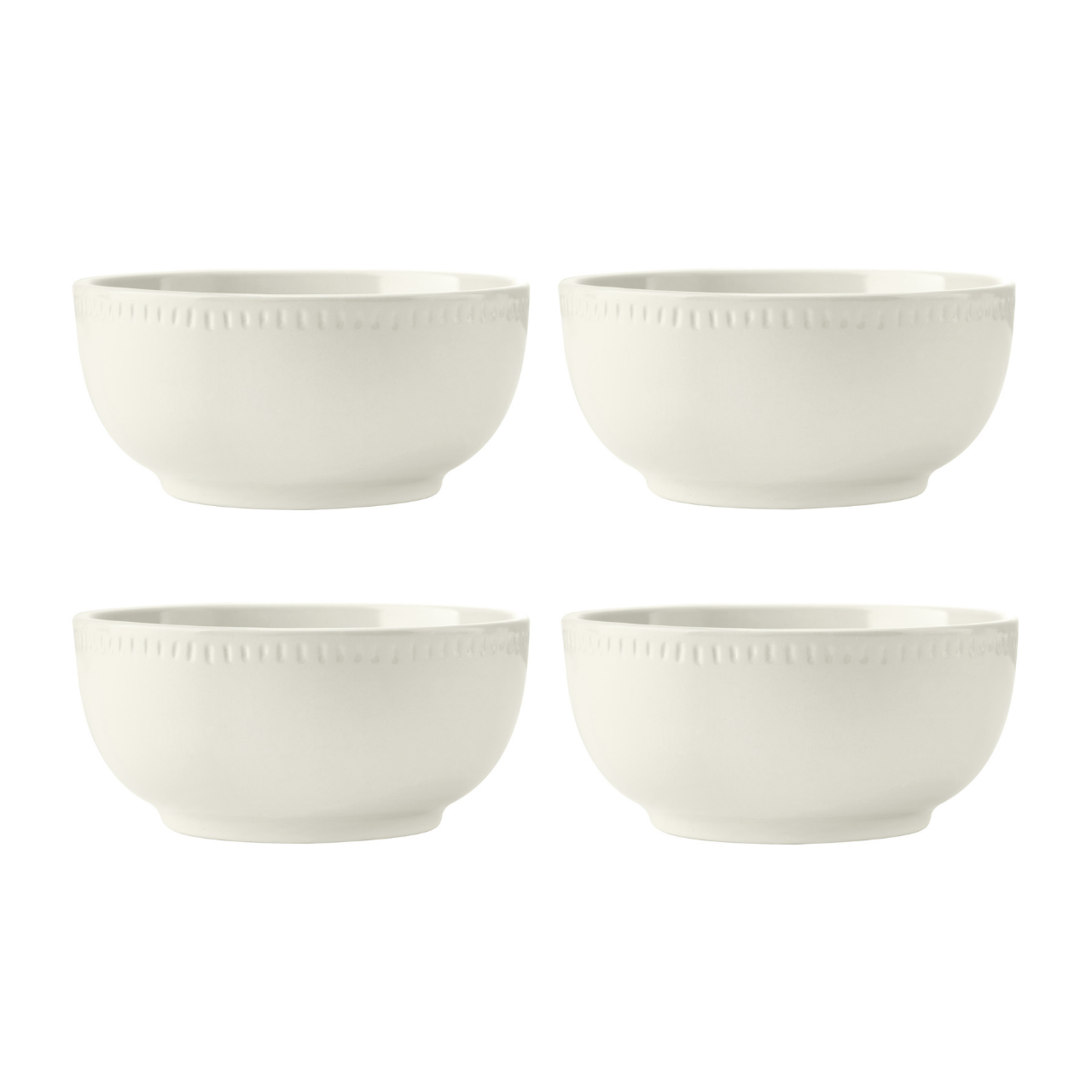 Mikasa MKCBBOWLPK4 Cranborne Stoneware 4lü 15cm Çorba Kasesi Seti