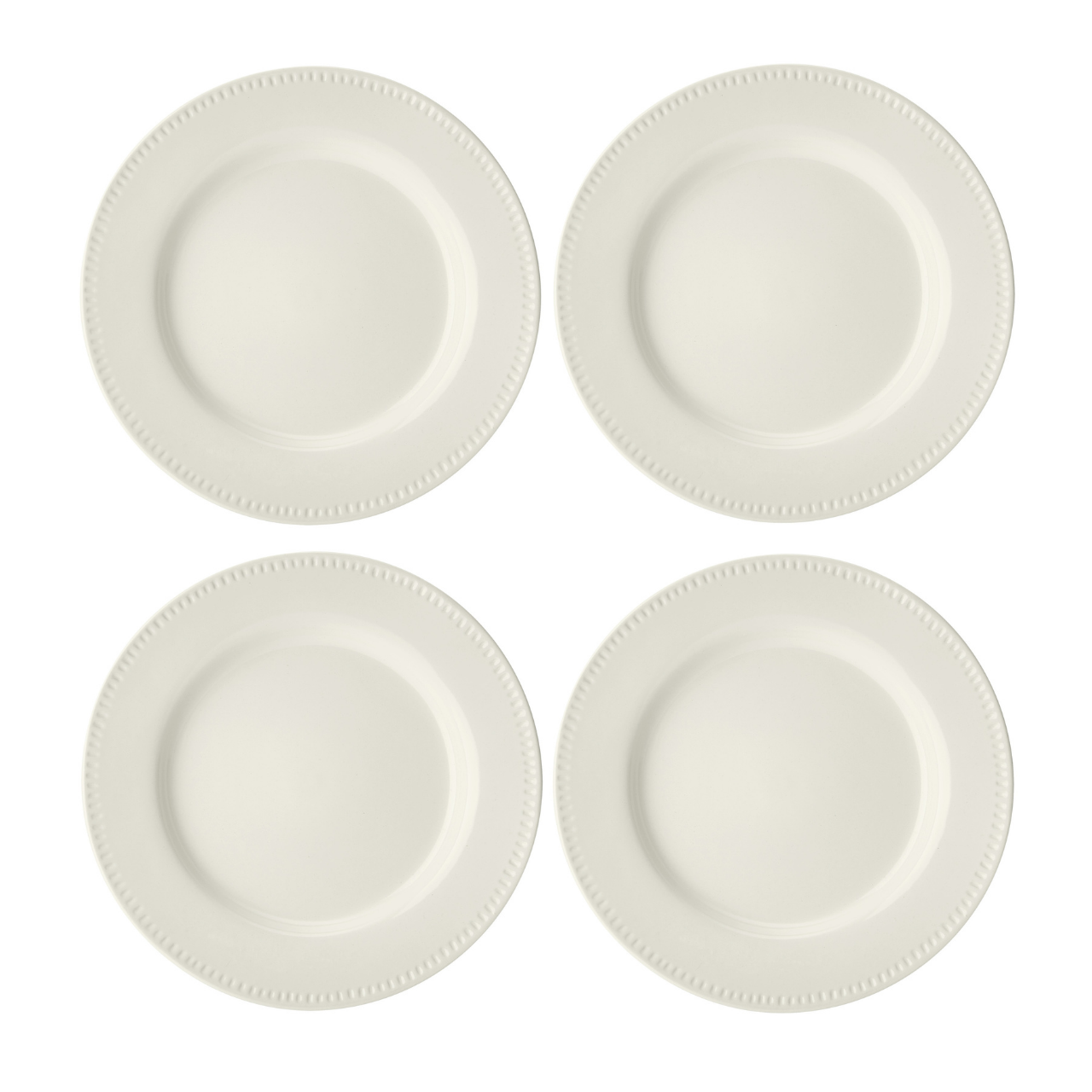 Mikasa MKCBDPLATEPK4 Cranborne Stoneware 4lü 27cm Servis Tabağı Seti