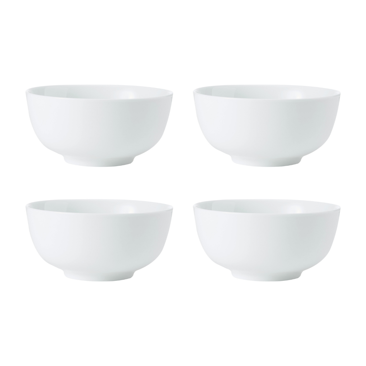 Mikasa MKCHBOWLPK4 Chalk Porselen 4lü 14cm Çorba Kase Seti