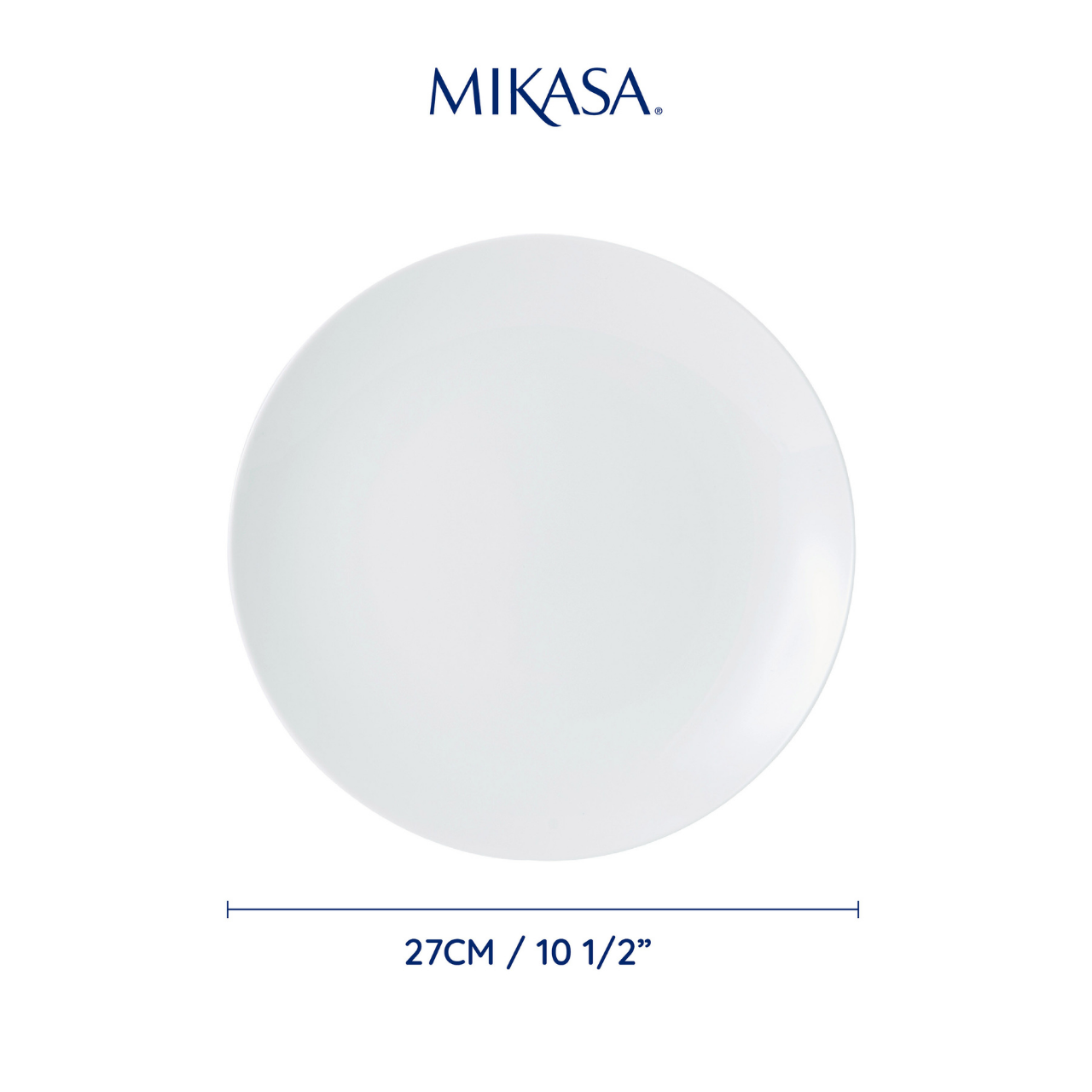 Mikasa MKCHDPLATEPK4 Chalk Porselen 4lü 27cm Servis Tabağı Seti