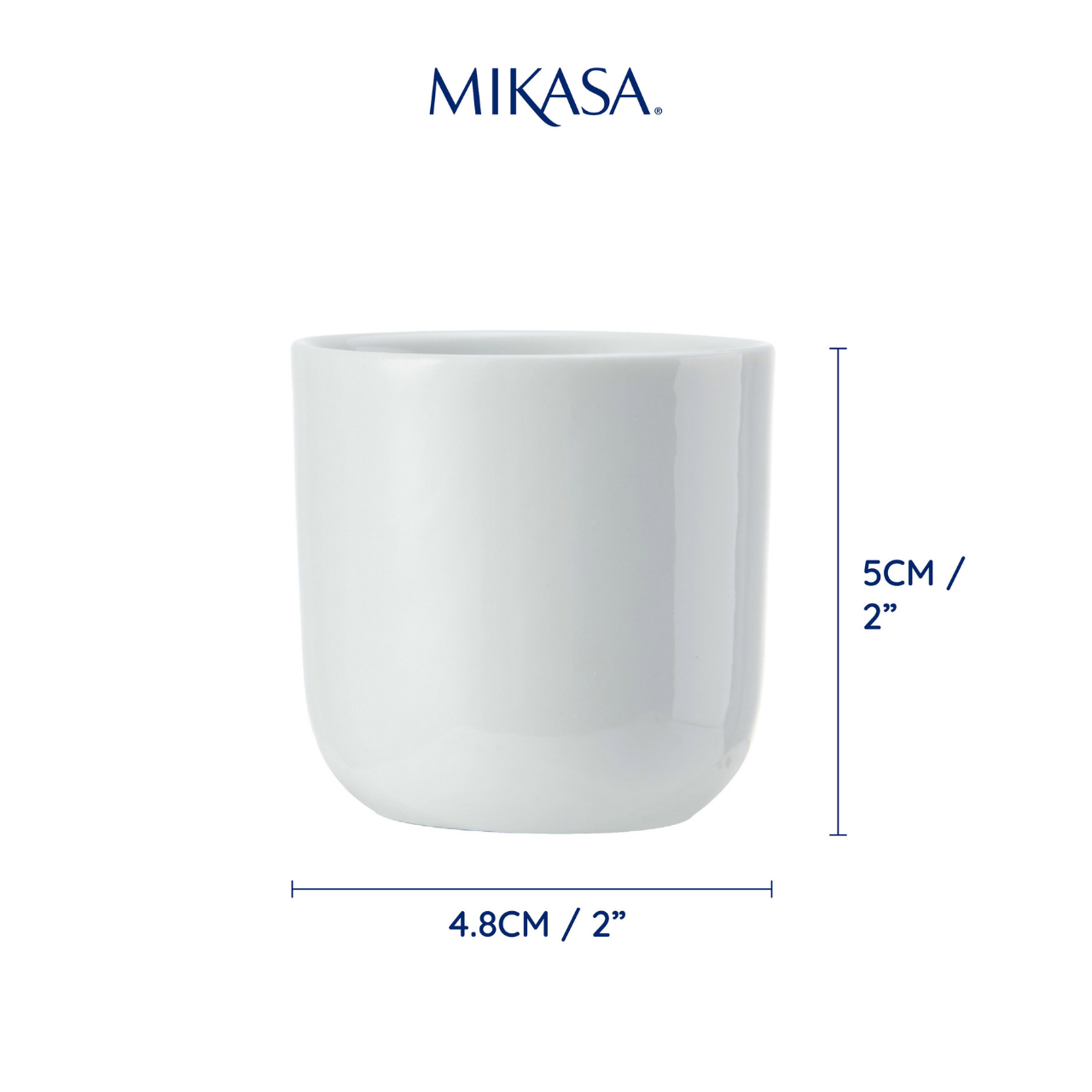 Mikasa MKCHEGGPK4 Chalk Porselen 4lü Yumurtalık Seti