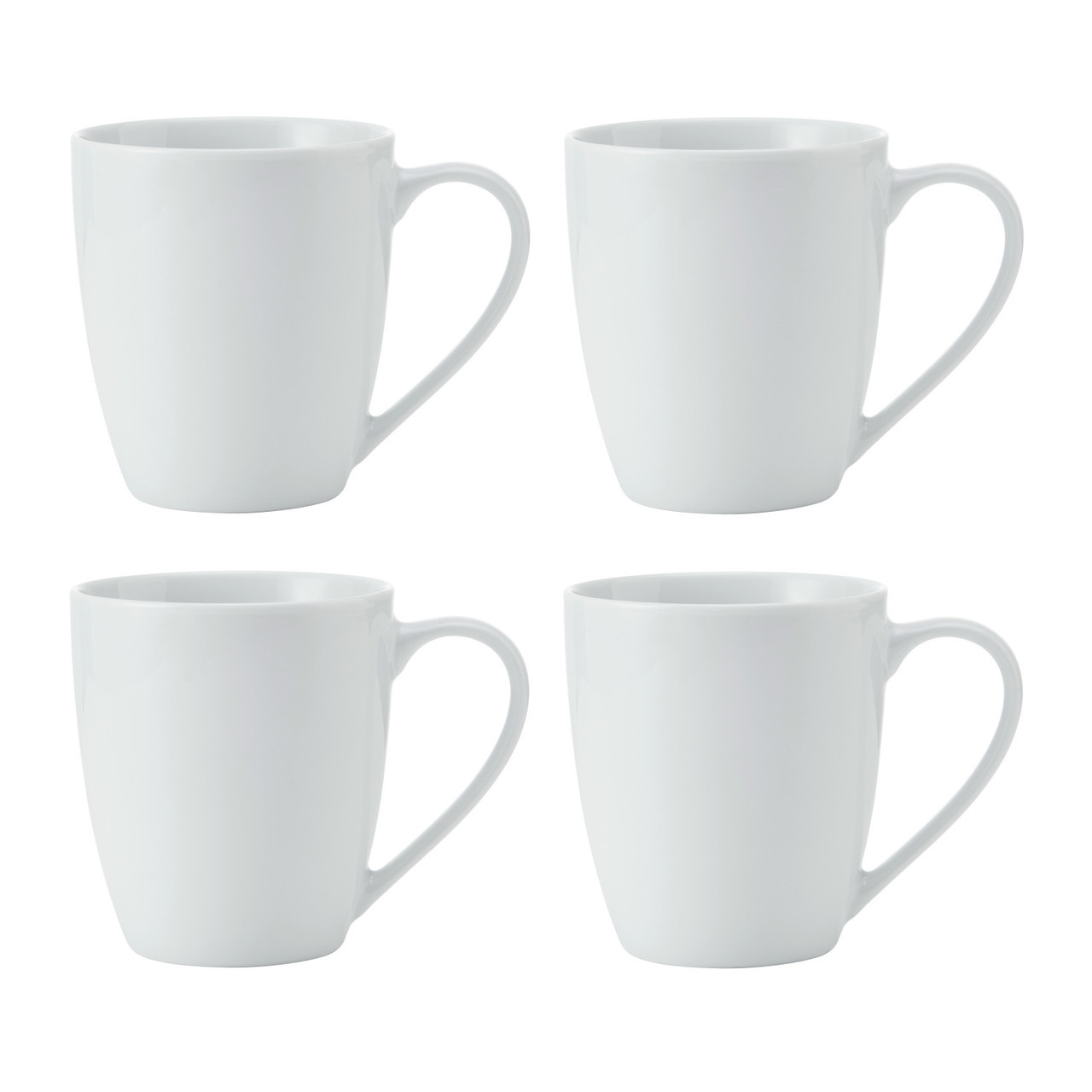 Mikasa MKCHMUGPK4 Chalk Porselen 4lü 380ml Kupa Seti