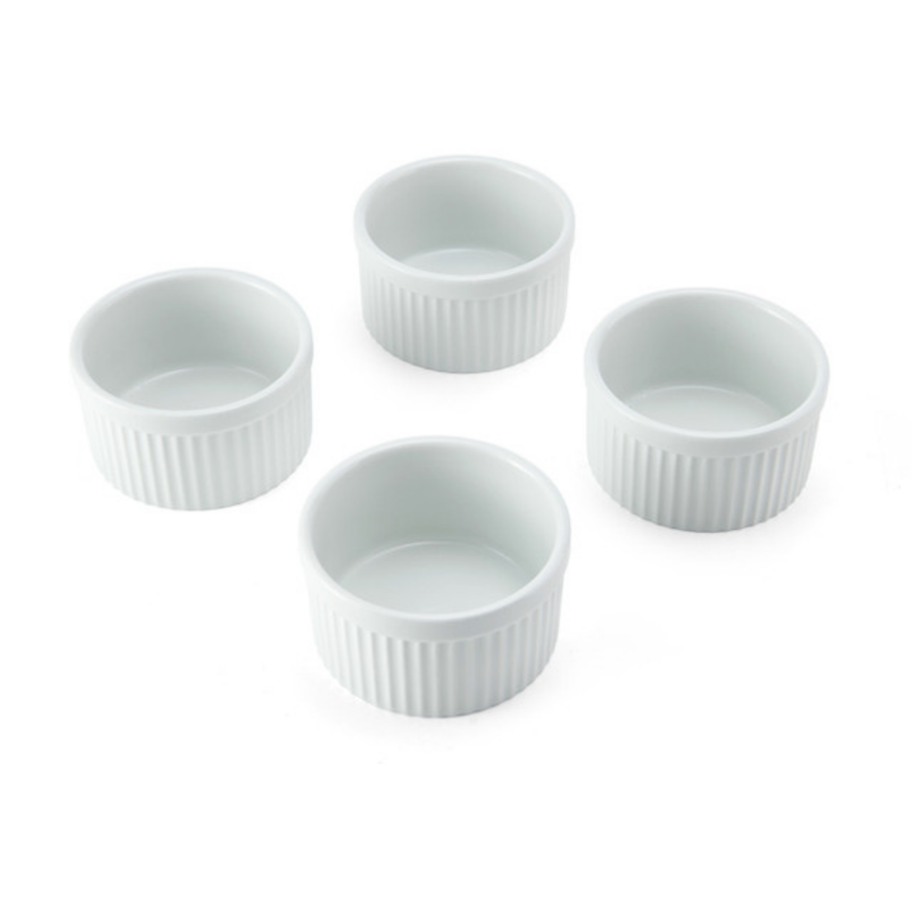 Mikasa MKCHRAMPK4 Chalk Porselen 4lü 10cm Sufle Seti