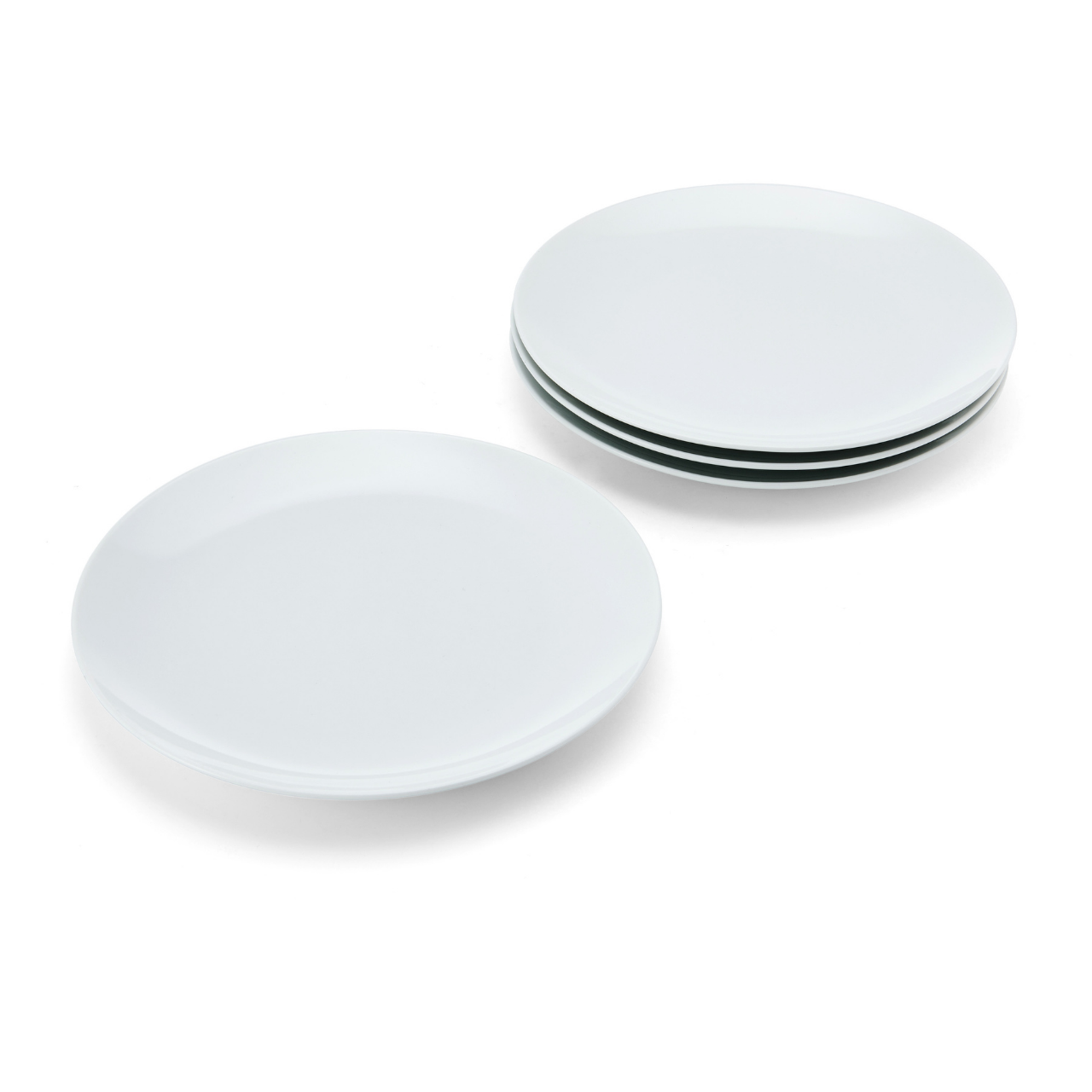 Mikasa MKCHSPLATEPK4 Chalk Porselen 4lü 21cm Pasta Tabağı Seti