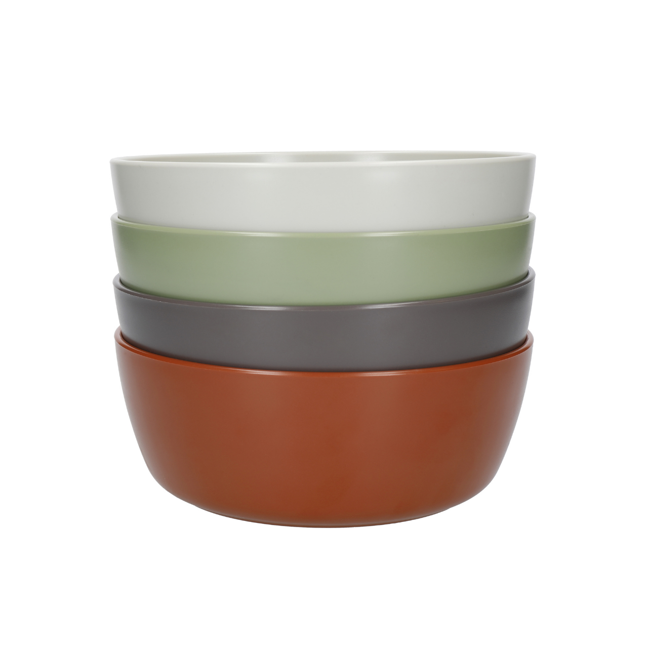 Mikasa MKEDBOWLPK4 Summer Geri Dönüşümlü Plastik 4lü 16cm Çorba Kase Seti