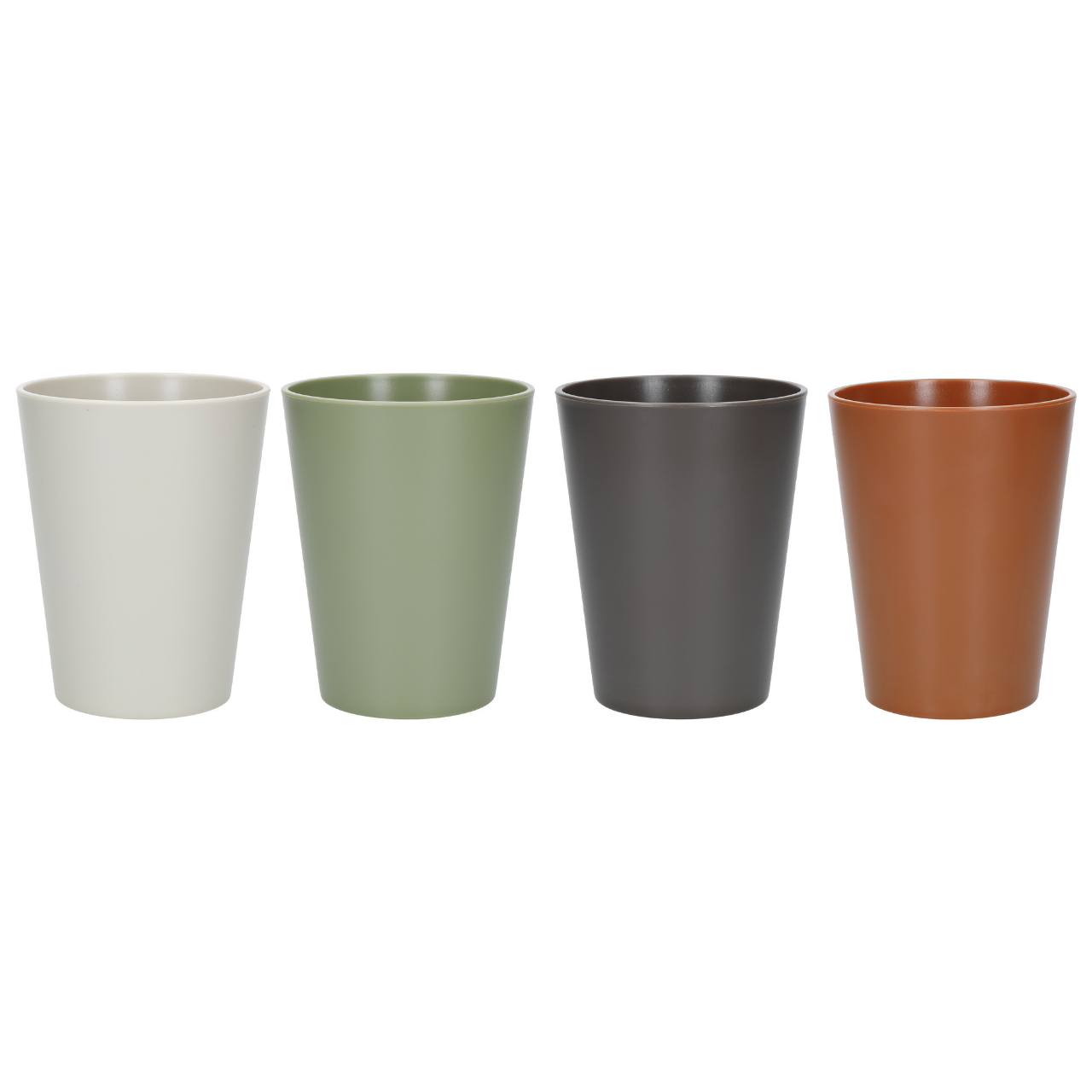 Mikasa MKEDTUMPK4 Summer Geri Dönüşümlü Plastik 4lü 300ml Bardak Seti