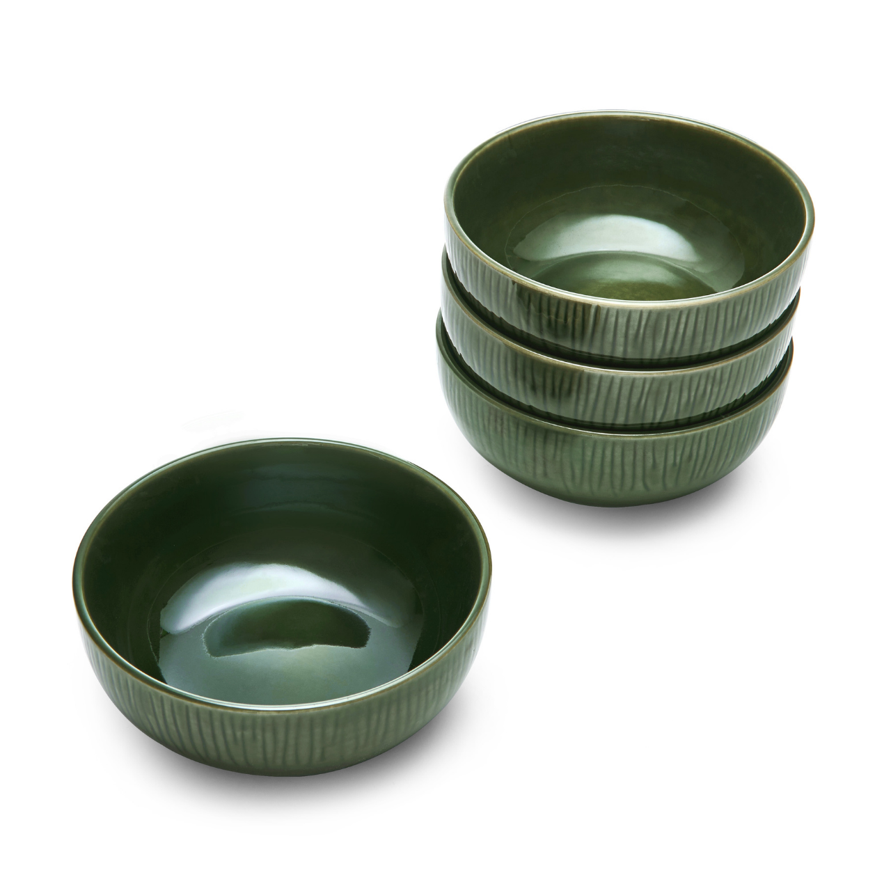 Mikasa MKJDBOWLPK4 Jardin Stoneware 4lü 15cm Çorba Kasesi Seti