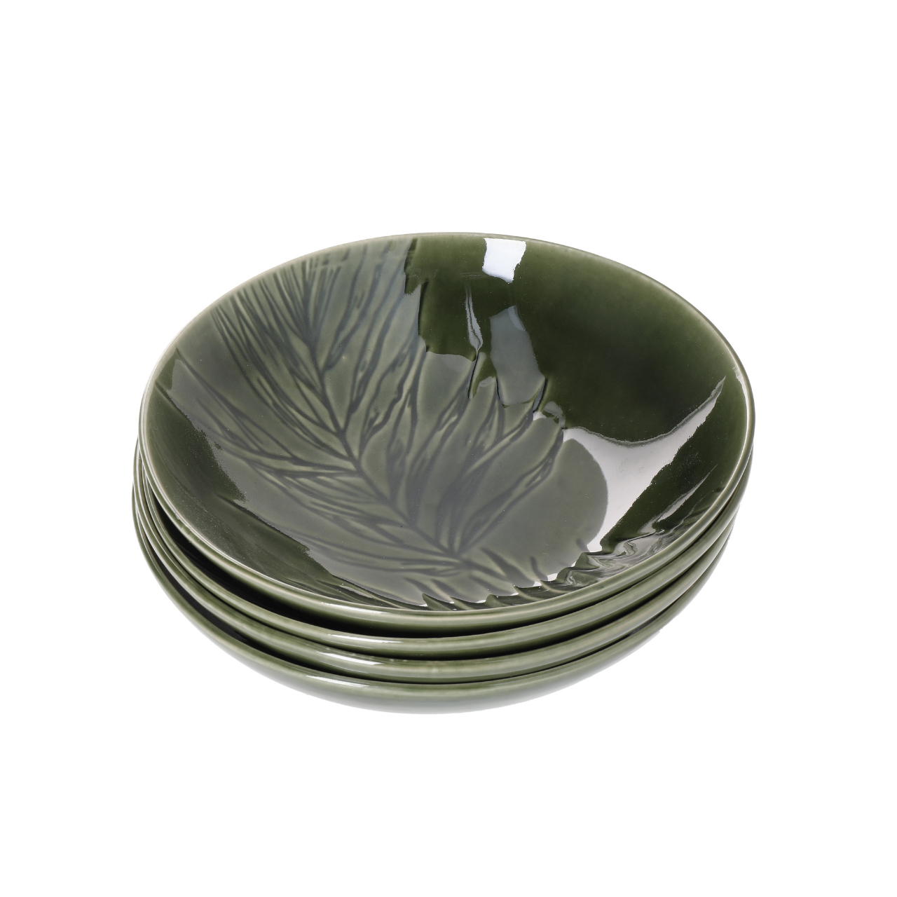 Mikasa MKJDPASTAPK4 Jardin Stoneware 4lü 20cm Çukur Tabak Seti