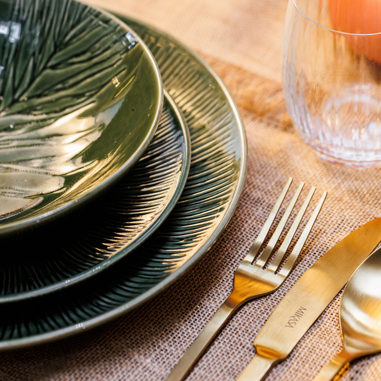 Mikasa MKJDPASTAPK4 Jardin Stoneware 4lü 20cm Çukur Tabak Seti