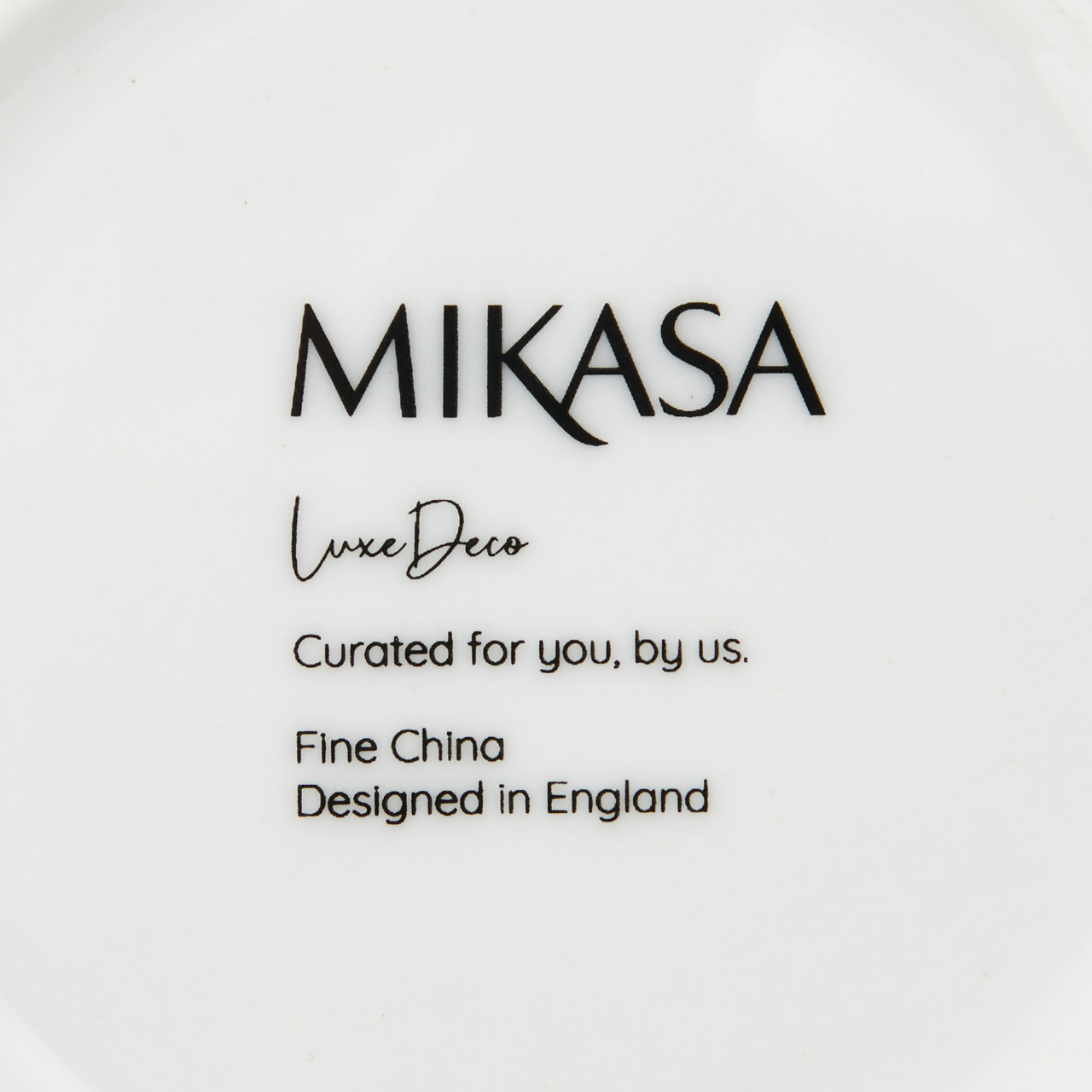 Mikasa MKLDGEOESPPK2 Luxe Deco 2li 100ml Geometrik Çizgili Kahve Fincan Takımı