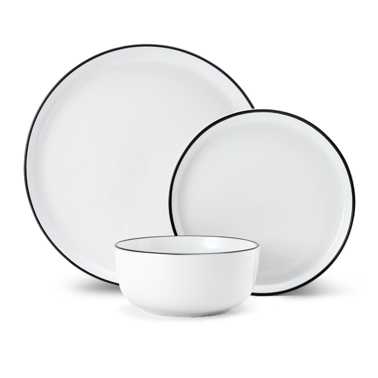 Mikasa MKLIMESTN12PC Limestone Porselen 12 Parça Yemek Takımı