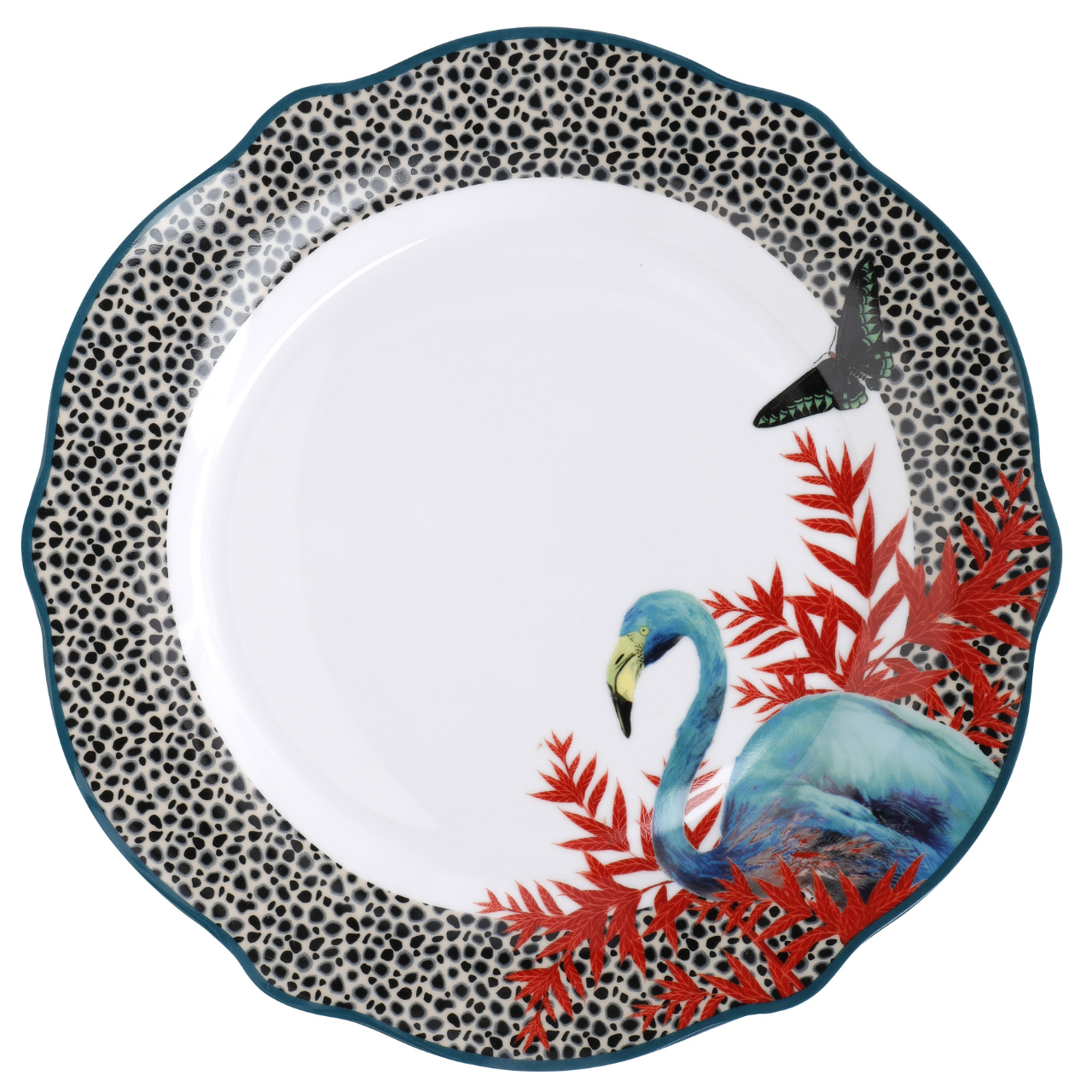Mikasa MKSADPLATEPK4 Sarah Arnett Porselen 4lü 27cm Servis Tabağı Seti