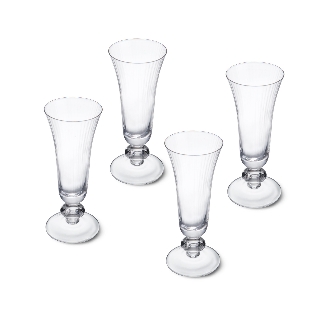 Mikasa MKSALFLU4PC Salerno 4lü 170ml Şampanya Flut Kadehi