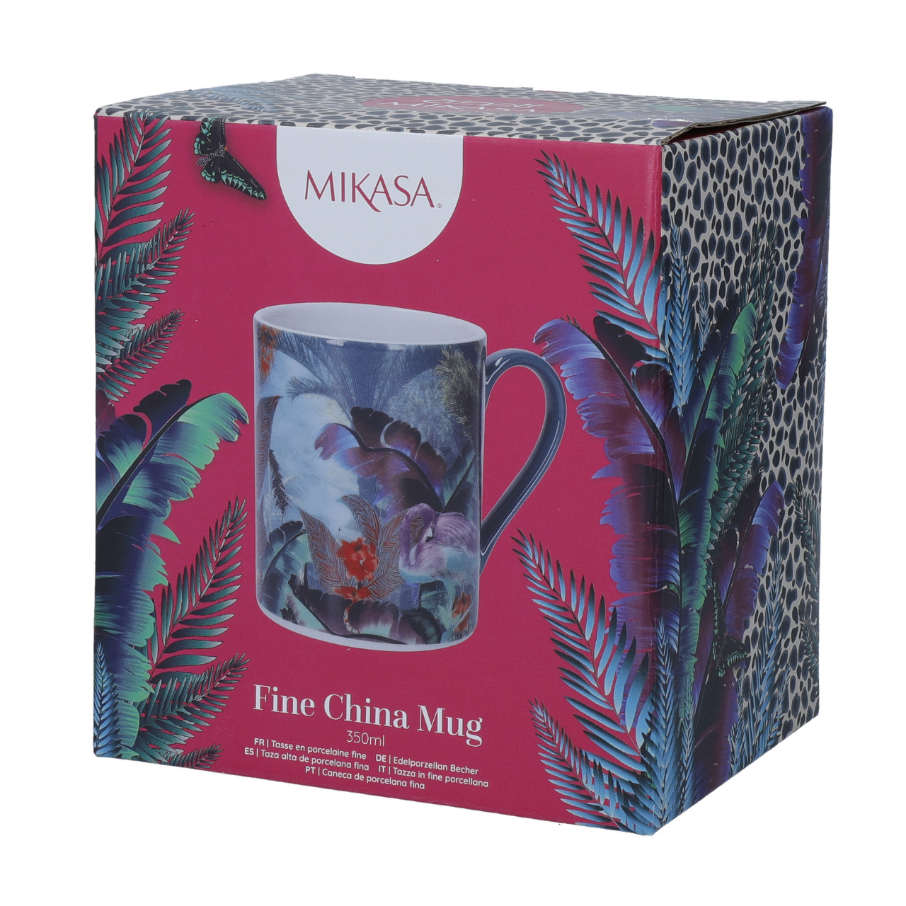 Mikasa MKSAMUGFLAM Sarah Arnett Porselen 300ml Kupa Flamingo