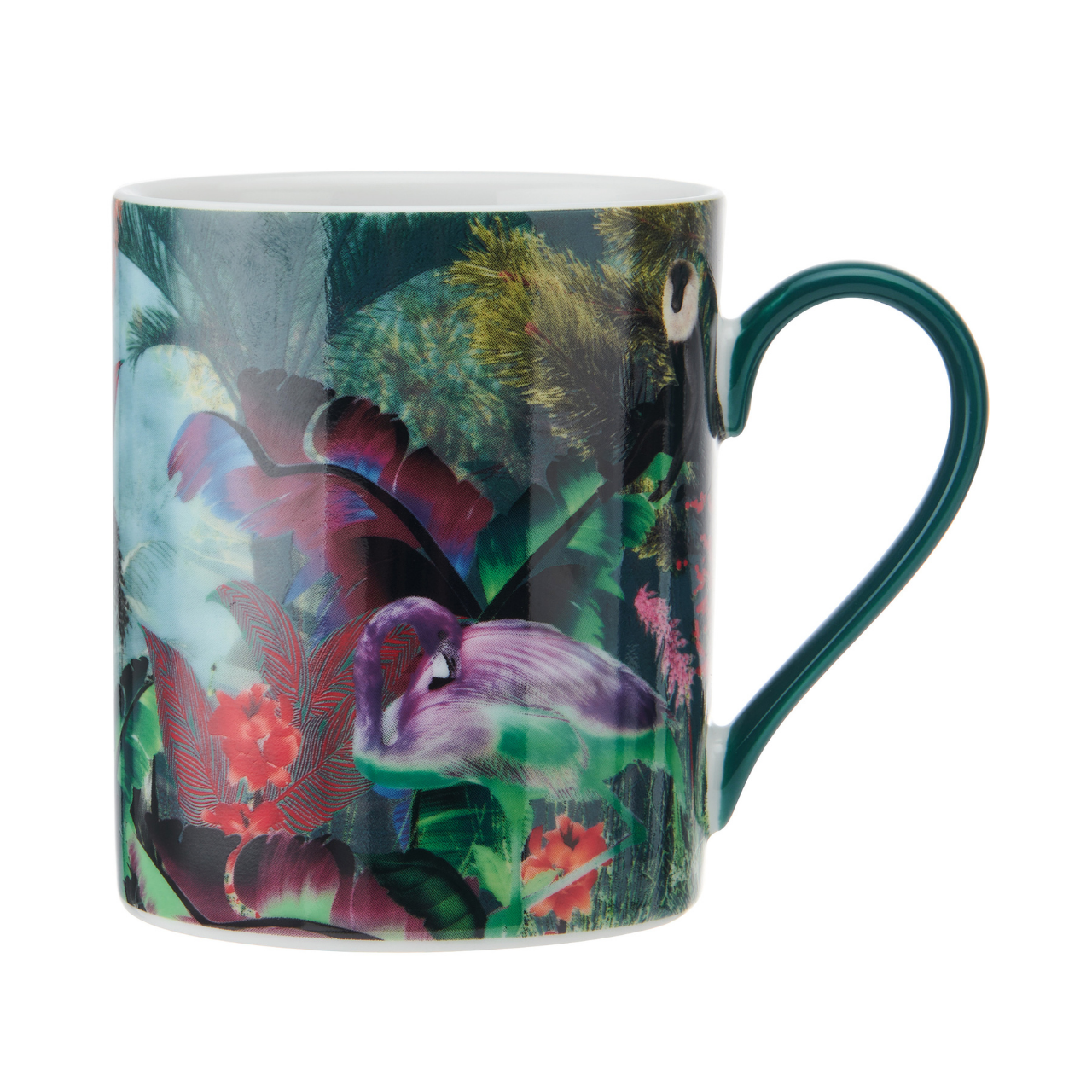 Mikasa MKSAMUGFLAM Sarah Arnett Porselen 300ml Kupa Flamingo