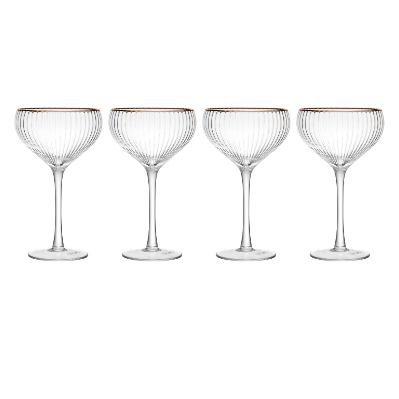 Mikasa MKSORCOUP4PC Sorrento 4lü 350ml Şampanya Coupe Bardağı