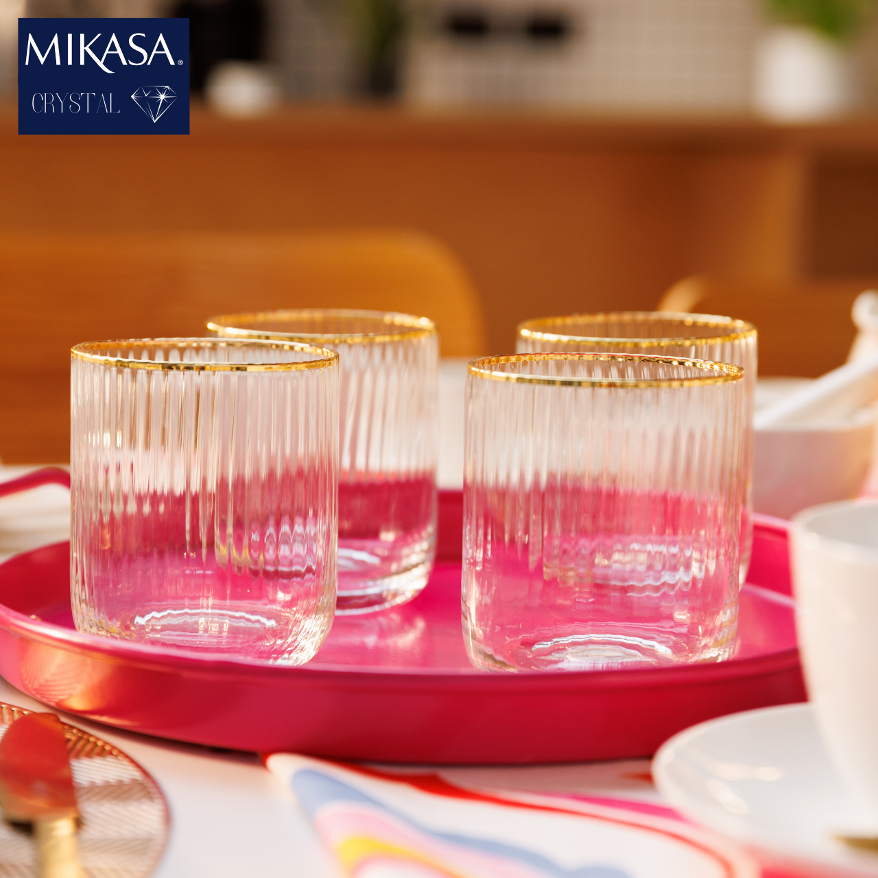 Mikasa MKSORDOF4PC Sorrento 4lü 400ml Meşrubat Bardak