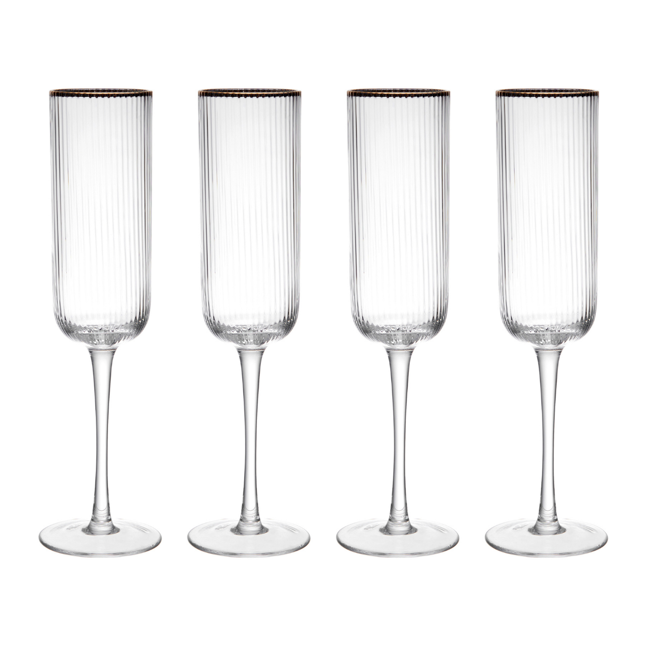 Mikasa MKSORFLU4PC Sorrento 4lü 200ml Şampanya Flut Kadeh