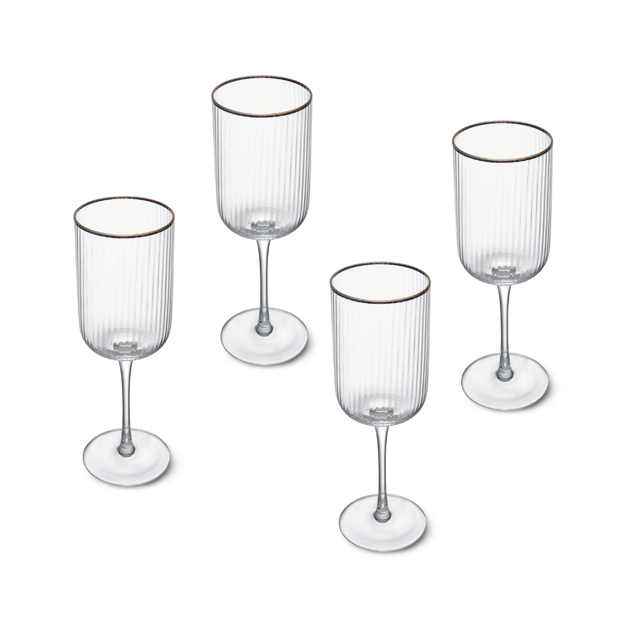 Mikasa MKSORWW4PC Sorrento 4lü 400ml Beyaz Şarap Kadehi