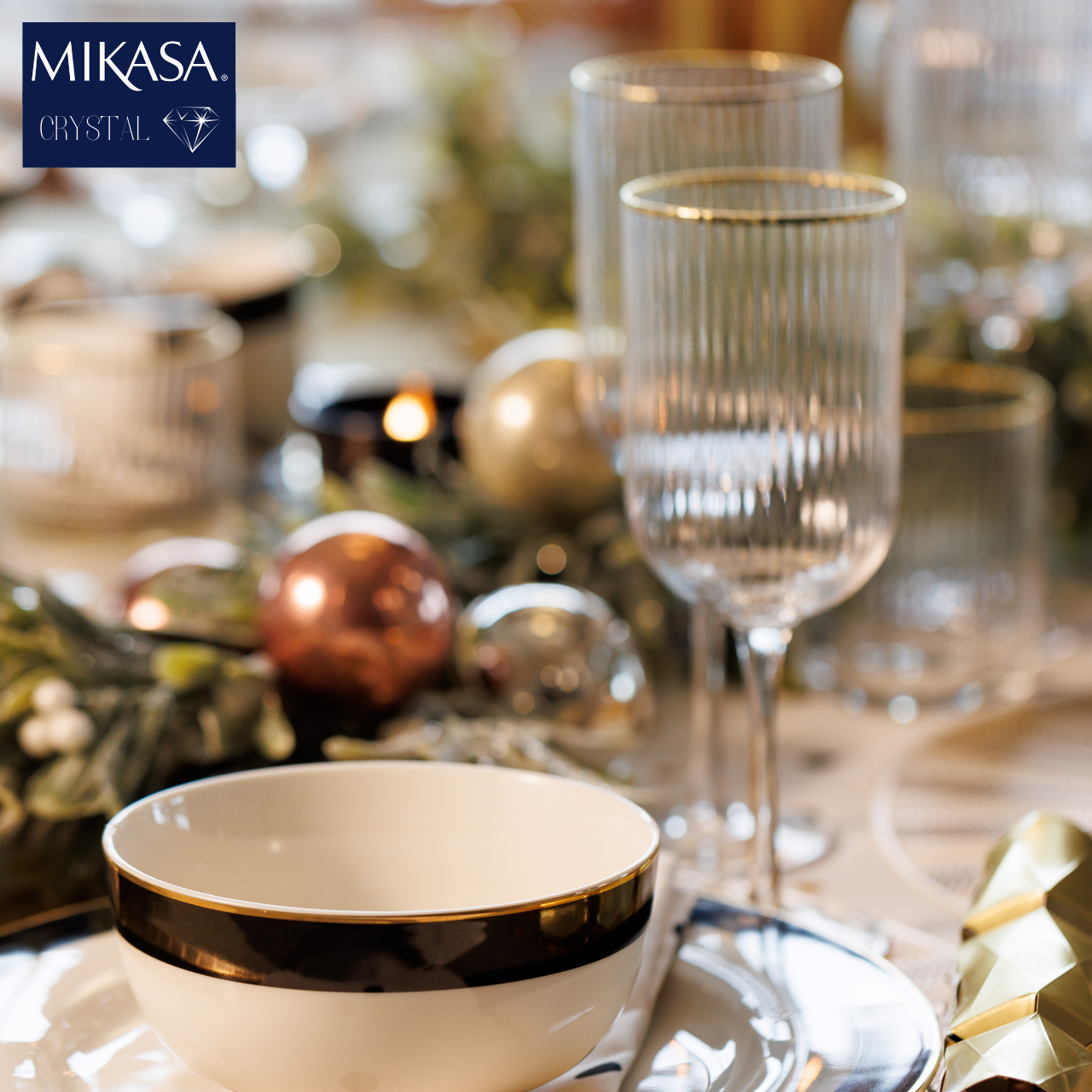 Mikasa MKSORWW4PC Sorrento 4lü 400ml Beyaz Şarap Kadehi