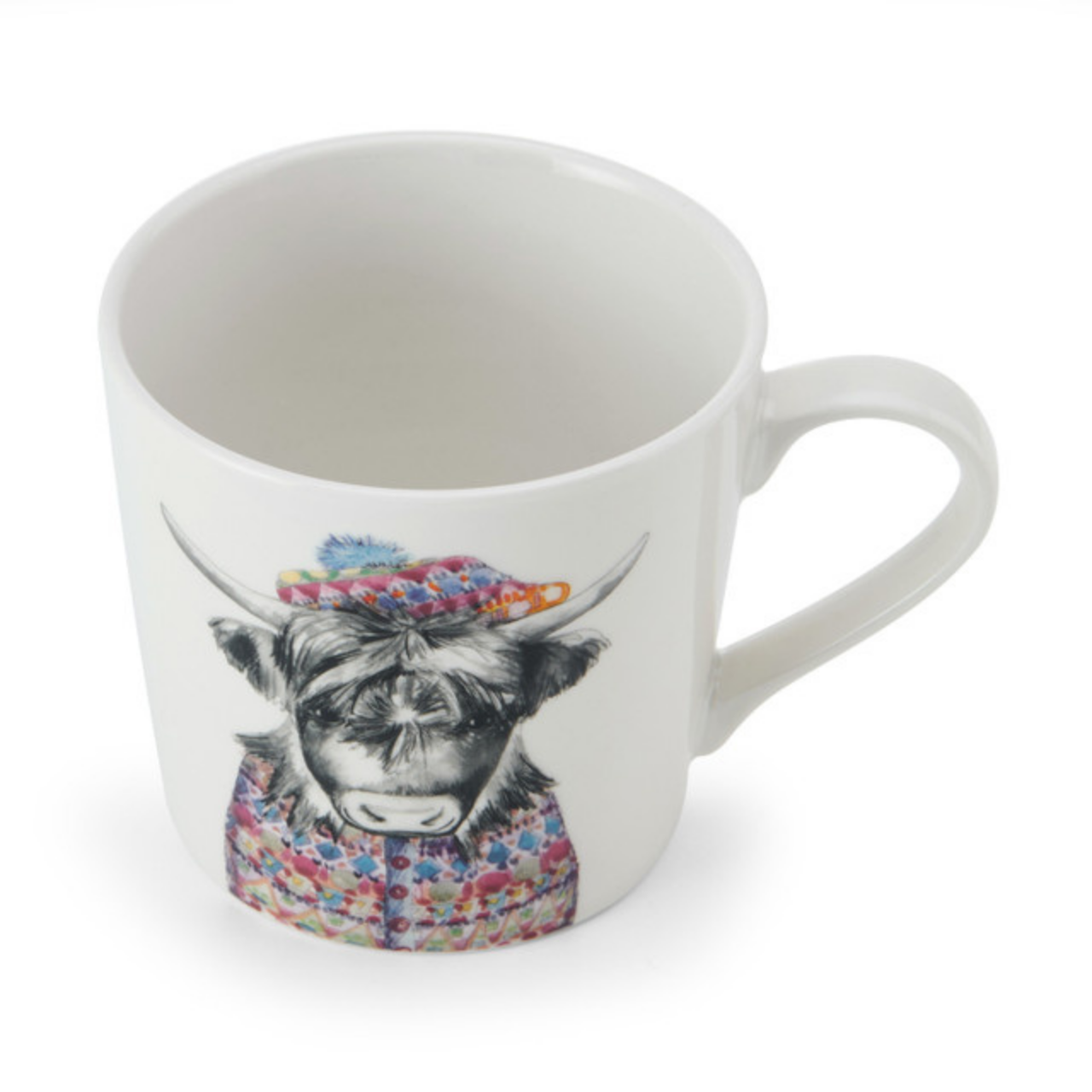 Mikasa MKTIPPMUGHCOW Tipperleyhill 380ml Fine China Kupa Boğa