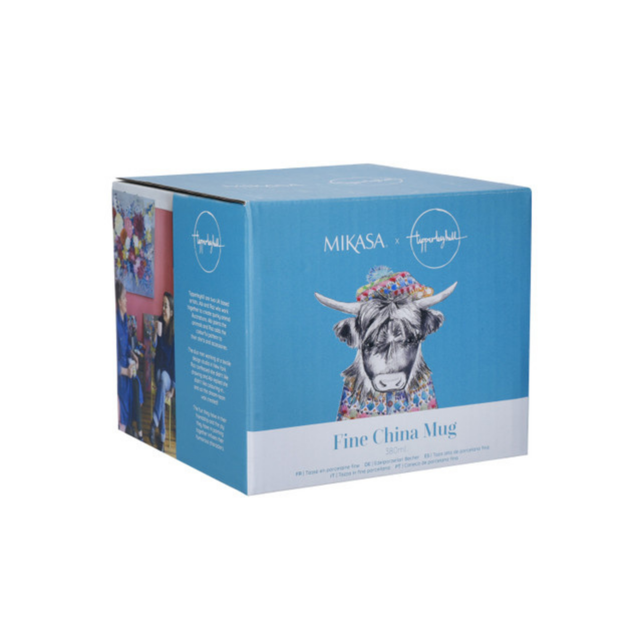 Mikasa MKTIPPMUGHCOW Tipperleyhill 380ml Fine China Kupa Boğa