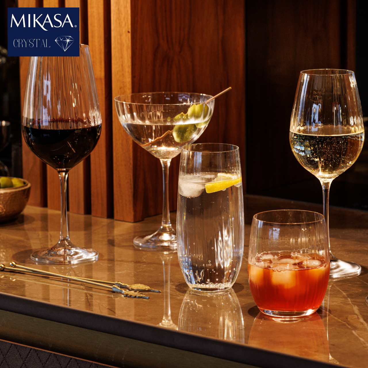 Mikasa MKTREVDOF4PC Treviso 4lü 350ml Meşrubat Bardağı Seti