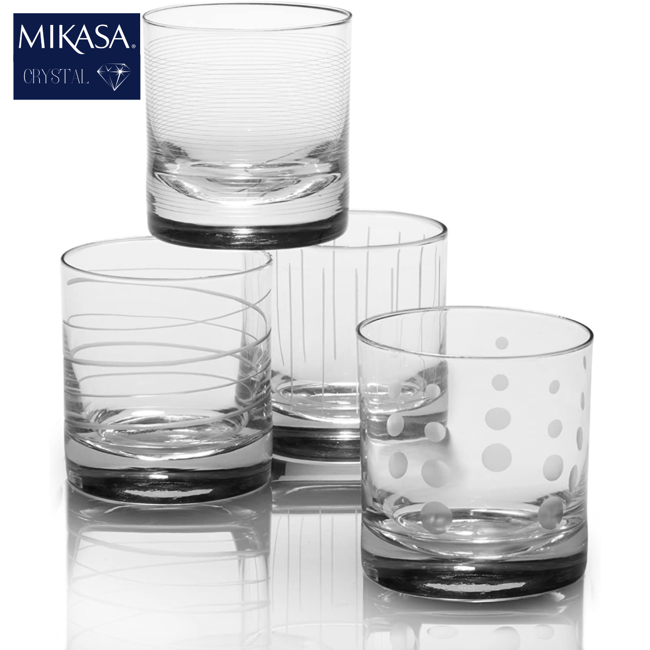 Mikasa SW910-415 Cheers 4lü 360ml Viski Bardak Seti